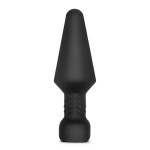 Ασύρματη Πρωκτική Σφήνα με Περιστροφή B-Vibe Silicone Rotating Beads Rimming Plug XL - Μαύρη | Ασύρματοι Δονητές