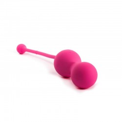 Mabel Silicone App Controlled Kegel Balls - Pink
