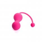 Mabel Silicone App Controlled Kegel Balls - Pink | Remote Controlled Toys