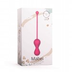 Mabel Silicone App Controlled Kegel Balls - Pink | Remote Controlled Toys
