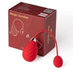Ασύρματο Δονούμενο Αυγό Magic Motion Magic Sundae App Controlled Love Egg - Κόκκινο | Ασύρματοι Δονητές