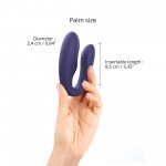 Match Up Premium Silicone Remote Controlled Couples Vibrator - Blue | Remote Controlled Toys