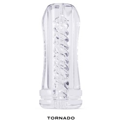 Deep Blow Tornado Textured Sleeve for Deep Blow Masturbator - Transparent