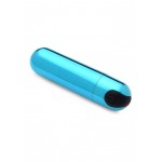 Bullet Δονητής 10 Ταχυτήτων Metallic 10 Function Vibrating Bullet - Μπλε | Bullet Δονητές