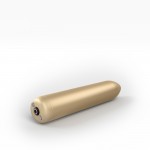 Rocket Bullet Deluxe Vibrator - Gold | Bullet Vibrators