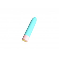 Bullet Δονητής Σιλικόνης Baly 10 Function Bullet Vibrating Stimulator - Μπλε | Bullet Δονητές