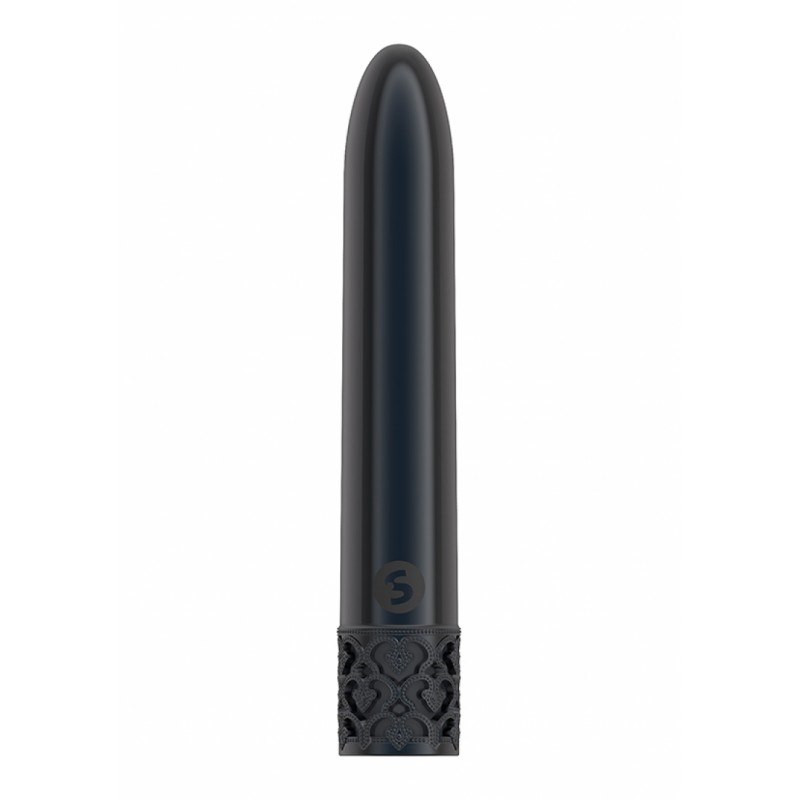 Επαναφορτιζόμενος Bullet Δονητής Shiny Rechargeable Bullet Vibrator - Μαύρος | Bullet Δονητές