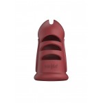 ManCage 28 Ultra Soft Silicone Cock Cage - Red | Chastity Devices