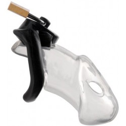 Rikers Locking Chastity Device - Transparent | Chastity Devices