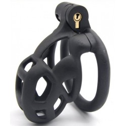 Solid Vipe Chastity Cage 6 x 3,7 cm - Black | Chastity Devices