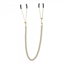Jewel Nipple Clamps No. 14 - Gold | Nipple Clamps