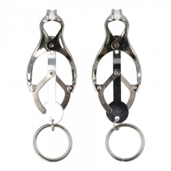 Nipple Clamps with Ring No. 6 - Silver | Nipple Clamps