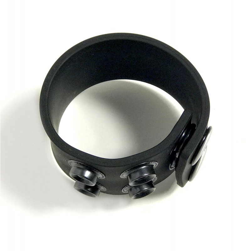 Ρυθμιζόμενο Δαχτυλίδι Πέους Ball Strap - Μαύρο | Δαχτυλίδια Πέους