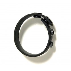 Ρυθμιζόμενο Δαχτυλίδι Πέους Cock Strap - Μαύρο | Δαχτυλίδια Πέους
