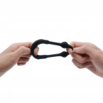 Δαχτυλίδι Πέους Dorcel Stronger Silicone Ring - Μαύρο | Δαχτυλίδια Πέους