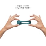 Flux Silicone Cock & Ball Ring - Green | Cock Rings