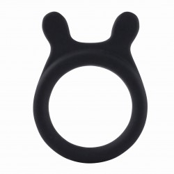 Δαχτυλίδι Πέους Σιλικόνης Be A Prince Silicone Vibrating Cock Ring - Μαύρο