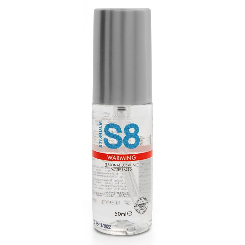 Θερμαντικό Λιπαντικό S8 Heating Water Based Lubricant - 50 ml | Διεγερτικά Λιπαντικά