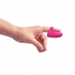 Magic Finger Silicone Rechargeable Vibrator - Pink | Finger Vibrators