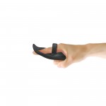 Δονητής Δαχτύλου Σιλικόνης Tickle Me Finger Vibrator with Silicone Sleeve - Μαύρος | Δονητές Δαχτύλου