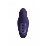Yuki Dual Motor Silicone G-Spot Vibrator with Clitoral Stimulation - Purple | G-Spot Vibrators