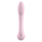 Δονητής Σημείου G Σιλικόνης Amour Flexible Lea Curved G-Spot Silicone Vibrator - Ροζ | Δονητές Σημείου G