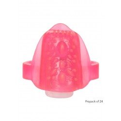 Δαχτυλίδι Πέους & Γλώσσας με Δόνηση Vibrating Tongue Teaser Ring - Ροζ | Δονούμενα Δαχτυλίδια Πέους
