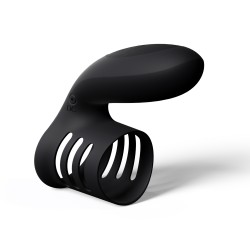 Δονούμενο Δαχτυλίδι Πέους We Ring Silicone Vibrating Cock Ring - Μαύρο