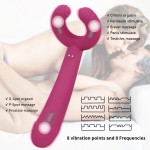 Please Me Genderless Premium Silicone Couples Vibrator - Pink | Couples Sex Toys