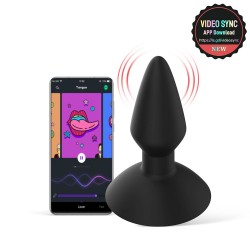 Magic Motion Equinox App Controlled Silicone Vibrating Butt Plug - Black | Vibrating Butt Plugs