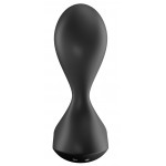 Satisfyer Sweet Seal App Based Silicone Vibrating Butt Plug - Black | Vibrating Butt Plugs