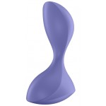 Satisfyer Sweet Seal App Based Silicone Vibrating Butt Plug - Purple | Vibrating Butt Plugs