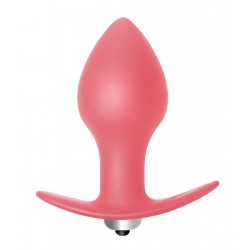First Time Anal Bulb Vibrating Plug - Pink | Vibrating Butt Plugs