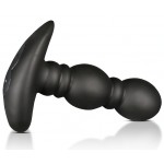 Ασύρματη Δονούμενη & Φουσκωτή Πρωκτική Σφήνα Inflatable Vibrating Remote Controlled Butt Plug - Μαύρη | Δονούμενες Πρωκτικές Σφήνες