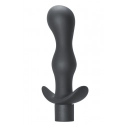 Spice It Up Passion Vibrating Silicone Anal Plug - Black | Vibrating Butt Plugs