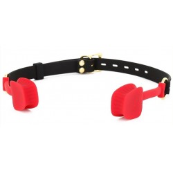Zen Open Silicone Mouth Gag - Red | Ball Gags