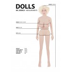 Jessica Realistic Full Sized Doll - Flesh | Real Life Dolls