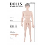 Ρεαλιστική Κούκλα Πλήρους Μεγέθους Jimmy Realistic Full Sized Doll - Φυσικό Χρώμα | Ρεαλιστικές Κούκλες Πλήρους Μεγέθους