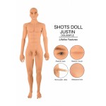 Ρεαλιστική Κούκλα Πλήρους Μεγέθους Justin Realistic Full Sized Doll - Φυσικό Χρώμα | Ρεαλιστικές Κούκλες Πλήρους Μεγέθους