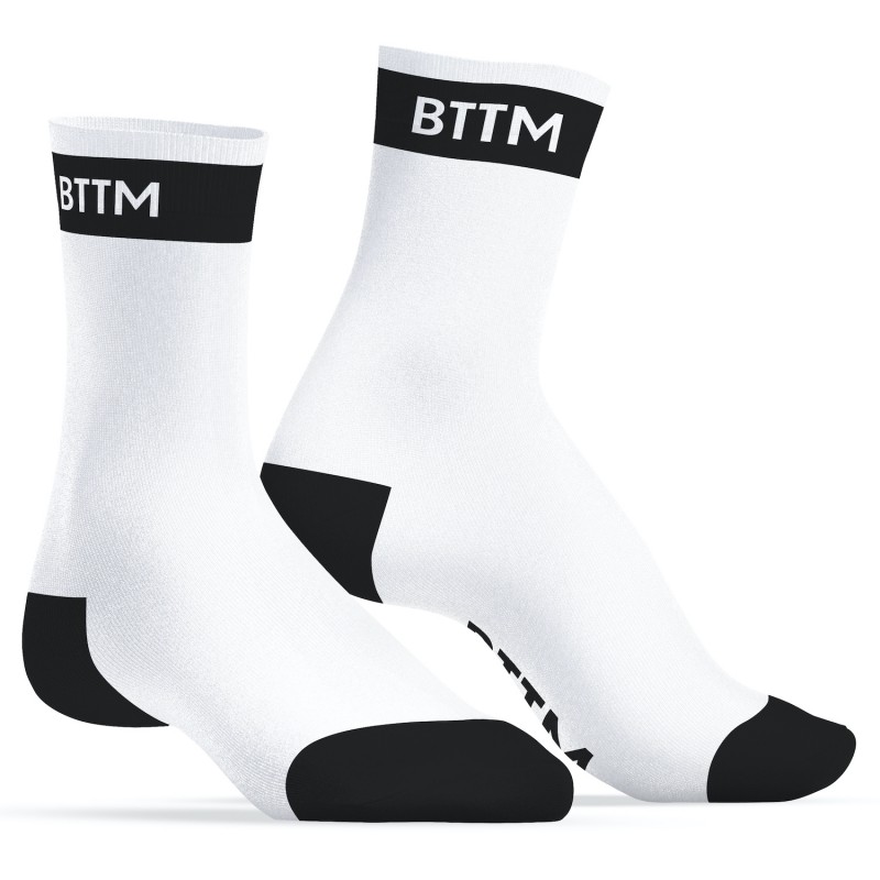 Ανδρικές Κάλτσες BTTM Socks - Λευκές | Ανδρικές Κάλτσες
