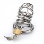 Μεταλλικό Κλουβί Πέους Birdy Metal Chastity Cage - Ασημί | Chastity Devices - Ζώνες Αγνότητας