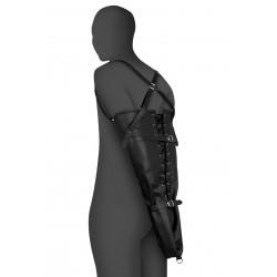 Δέσιμο Σώματος Lace Up Full Sleeve Arm Restraint - Μαύρο | Hog Ties & Δεσίματα Σώματος