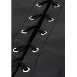 Lace Up Full Sleeve Arm Restraint - Black | Hog Ties & Body Restraints