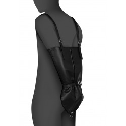 Δέσιμο Σώματος Zip Up Full Sleeve Arm Restraint - Μαύρο | Hog Ties & Δεσίματα Σώματος