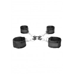 Velcro Hog Tie με Χειροπέδες & Ποδοπέδες Hogtie with Hand & Ankle Cuffs - Μαύρο | Hog Ties & Δεσίματα Σώματος