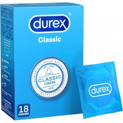 Προφυλακτικά Durex Classic Condoms - 18 Τεμάχια