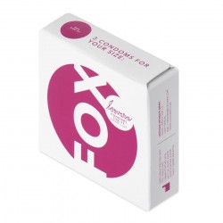 Loovara Fox 53 mm Normal Sized Condoms - 3 Pieces | Regular Condoms