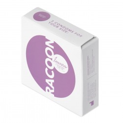 Loovara Racoon 49 mm Snug Sized Condoms - 3 Pieces | Regular Condoms