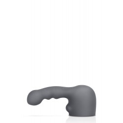 Κεφαλή Διείσδυσης με Ραβδώσεις για Συσκευή Μασάζ Le Wand Premium Rechargeable Massager Ripple Weighted Silicone Attachment - Γκρι