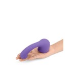 Le Wand Petite Curve Weighted Silicone Attachment - Purple | Wand Massager Attachments